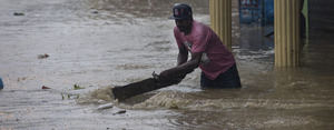 R. Dominicana sufre los efectos de la tormenta Franklin