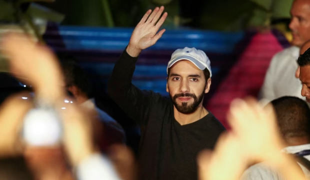 El presidente de El Salvador, Nayib Bukele.