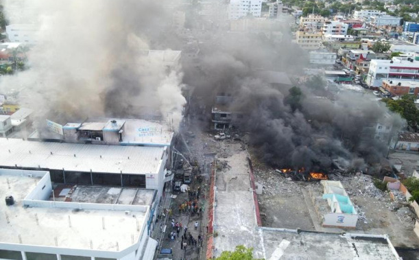 Explosión en San Cristóbal.