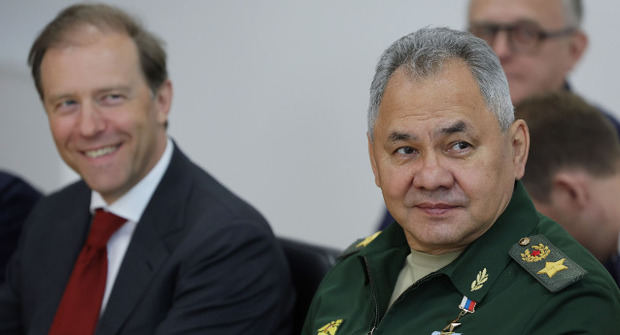 Ministro de Defensa ruso, Serguéi Shoigú.