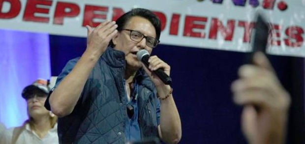 El candidato presidencial ecuatoriano asesinado Fernando Villavicencio.
