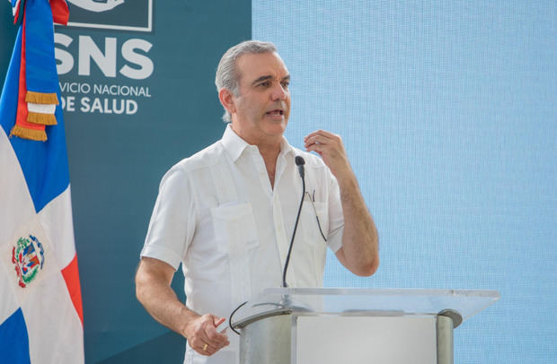 Luis Abinader, presidente de la República.