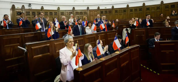 Proceso Constituyente de una sesión del Consejo Constitucional chileno, hoy en Santiago (Chile).