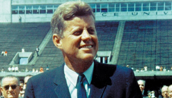 John F. Kennedy.