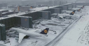 El hielo y la nieve provocan la cancelación de más de 600 vuelos y trenes en Alemania