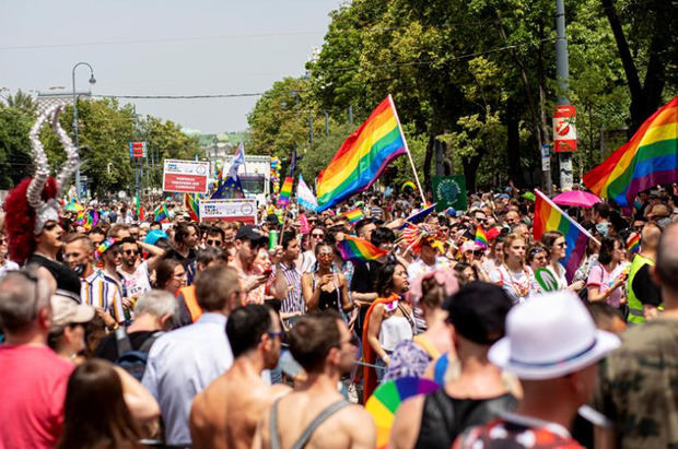 Marcha del orgullo LGTBI.