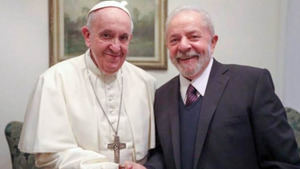 El combate al hambre y la guerra en Ucrania en la agenda de Lula con el papa