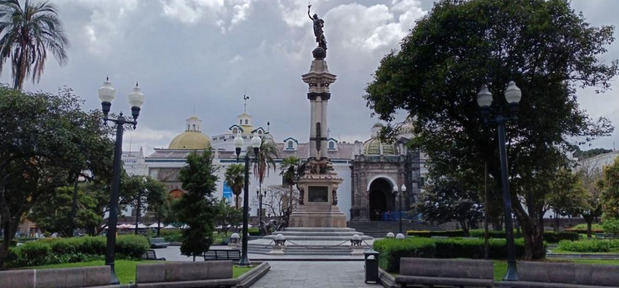 Plaza Grande de Quito, Ecuador.