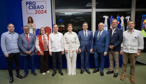 Vicepresidenta Raquel Peña deja inaugurada la primera edición de ProCibao