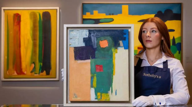 Los colores de Beirut vistos por medio centenar de artistas, a subasta en Londres.