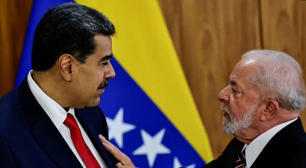 Nicolás Maduro y Luiz Inácio Lula da Silva.