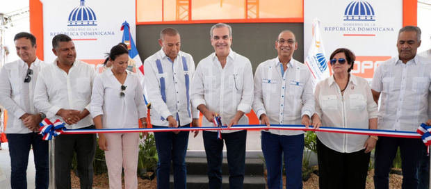 Presidente Abinader reinicia programa de inauguraciones en todo el país.