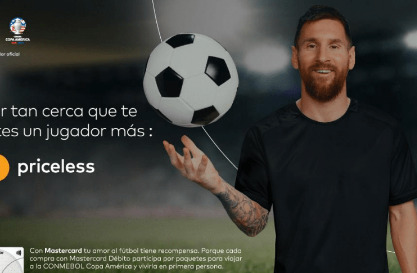 Mastercard y Lionel Messi presentan 'Giving Back' para iniciar la CONMEBOL Copa América USA 2024.