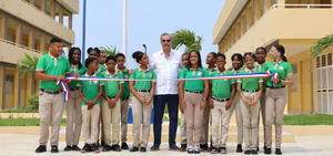 Presidente Abinader inauguró obras en San Pedro de Macorís