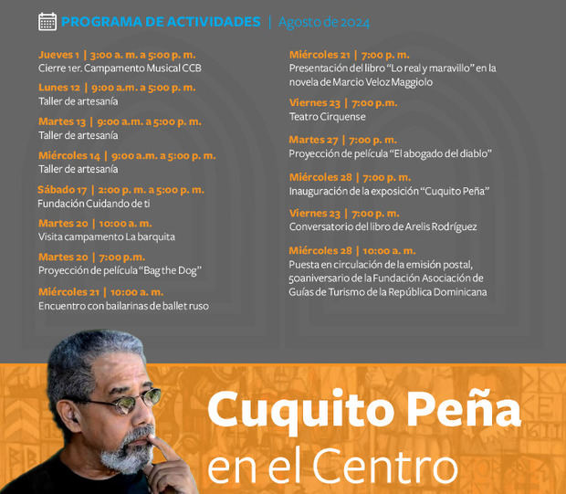 Próximos eventos del Centro Cultural Banreservas