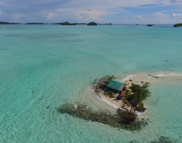 Impacto del aumento del nivel del mar en las Islas Salomón.