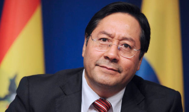 Luis Arce, presidente de Bolivia.