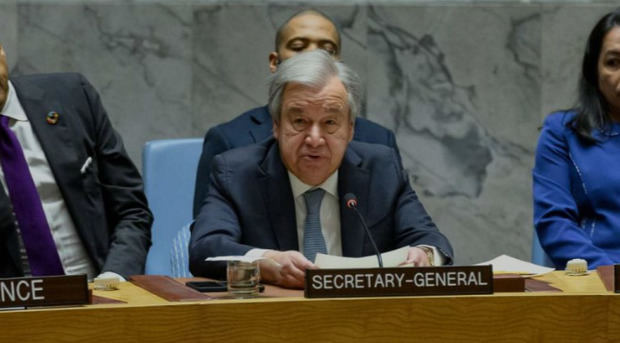 El secretario general de la ONU, António Guterres.