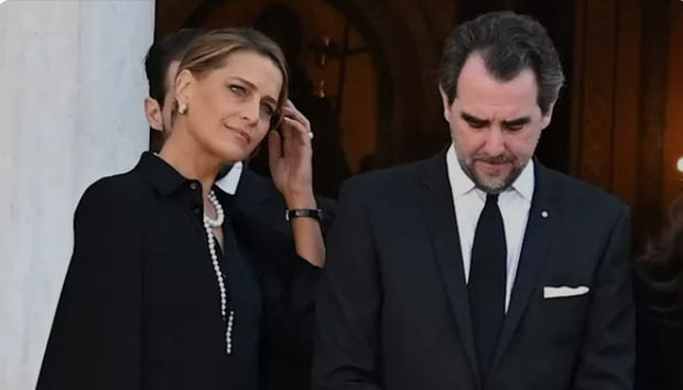 Príncipe Nicolás y la princesa Tatiana de Grecia.