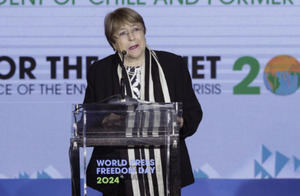 Bachelet considera que las transiciones son una oportunidad para la igualdad de género