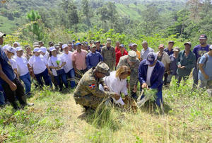 Plan Nacional de Reforestación ha permitido la siembra de 93,625 árboles en su primer mes