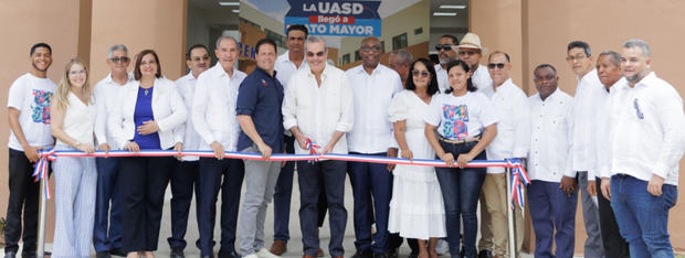 Presidente Abinader asegura está convirtiendo la UASD en una verdadera institución nacional.