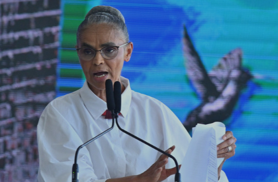 La ministra de Medio Ambiente de Brasil, Marina Silva.