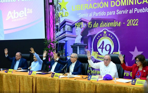 Reunión del Comité Político del PLD.