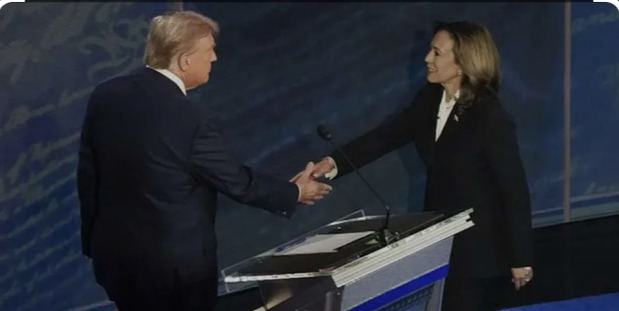 Donald Trump y Kamala Harris.