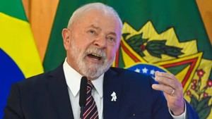 Ucranianos protestan contra Lula en su visita a Portugal por sus comentarios sobre la guerra