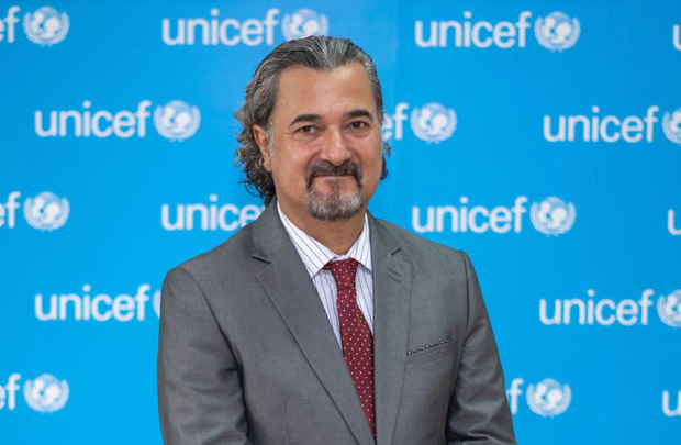 Carlos Carrera Cordón, representante UNICEF RD.
