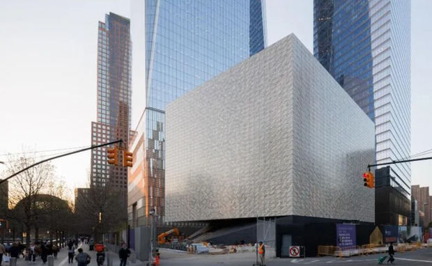 Este Centro de Artes Escénicas es la pieza final en la reconstrucción del sitio del World Trade Center.