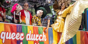 Unas 300.000 personas asistieron al 'Desfile arcoiris' de Viena.