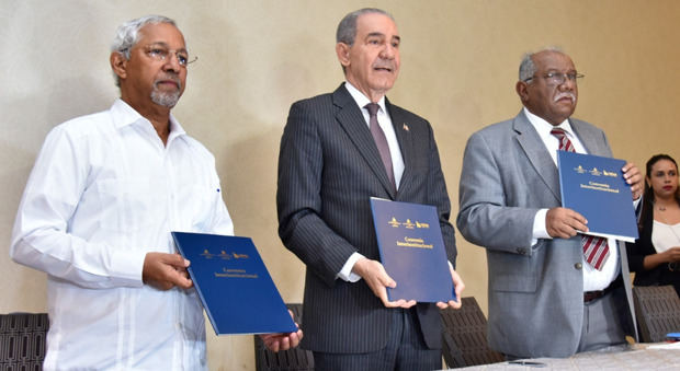 Ángel Hernández, Franklin García Fermín y Francisco Ramírez.