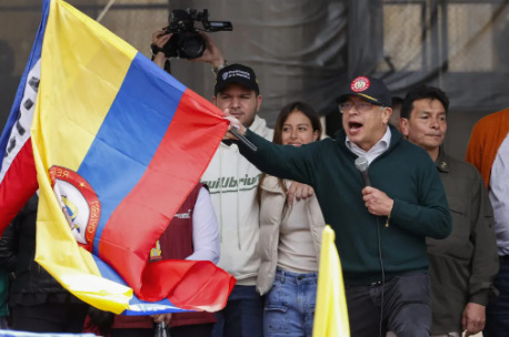 El presidente colombiano, Gustavo Petro.