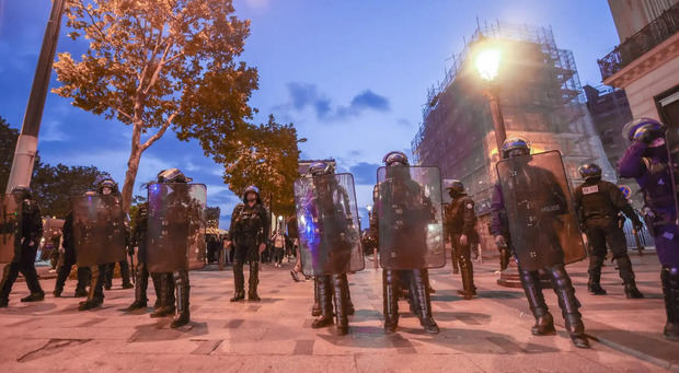 Disturbios, Francia.