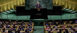 El secretario general de la ONU, António Guterres, habla en la apertura de la Asamblea General, el 19 de septiembre de 2023, en Nueva York.