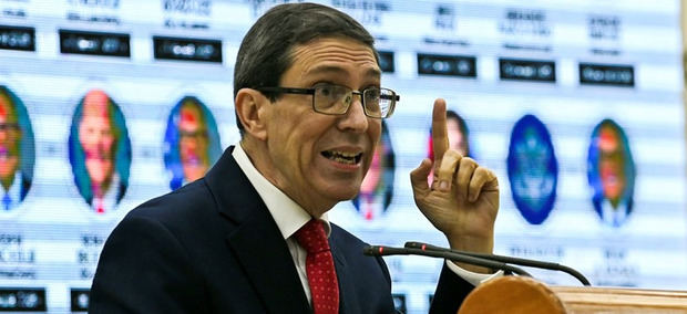 Canciller cubano Bruno Rodríguez Parrilla.