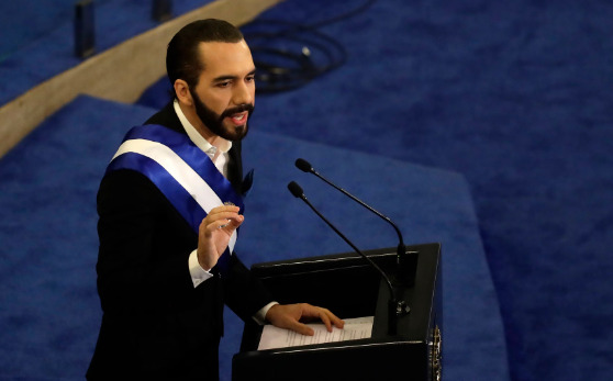 Presidente de El Salvador, Nayib Bukele.