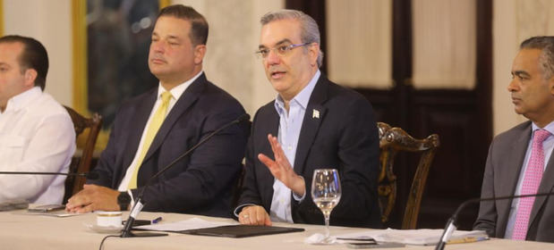 Luis Abinader, presidente de la República.