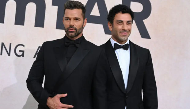 Ricky Martin y Jwan Yosef.