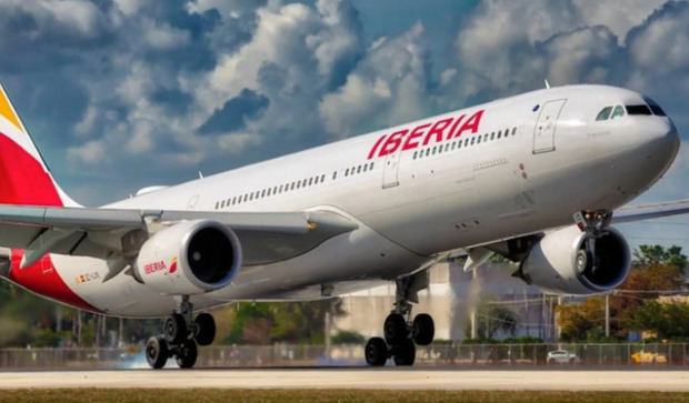 Aerolínea Iberia.