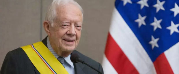 El expresidente estadounidense Jimmy Carter.