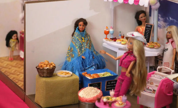 Set de muñecas Barbie.