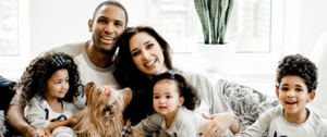 Al Horford y su esposa Amelia Vega.