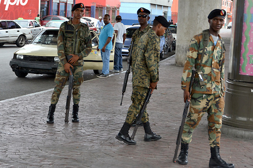 Operativo de seguridad.