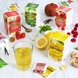 Twinings, presenta de su nueva gama Infuso, una selección de deliciosas mezclas de frutas y hierbas