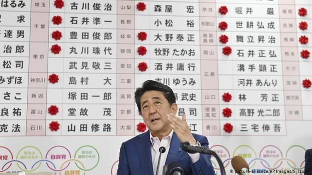 La coalición del primer ministro japonés, Shinzo Abe, ganó las elecciones legislativas parciales del domingo, pero no ha alcanzado el número de escaños suficientes para impulsar la reforma constitucional que estaba promoviendo, según los datos del escrutinio difundidos .