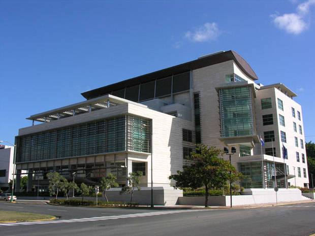 Fachada Suprema Corte de Justicia.