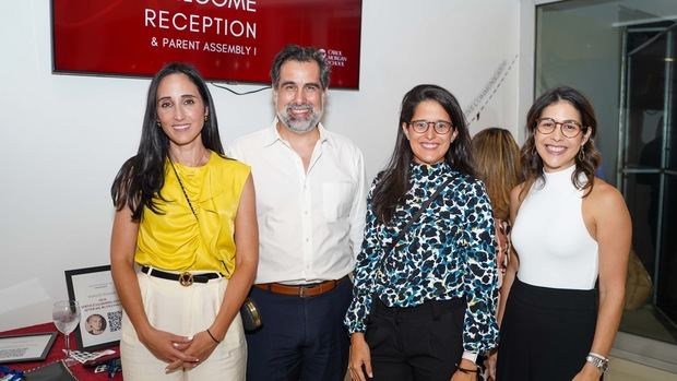 Susana Martínez, Manuel Cabral, María Fondeur y Mariel Aybar.